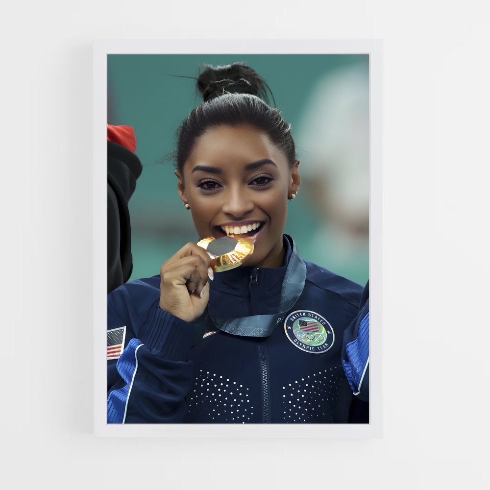 Poster Simone biles mérite (vue 3)